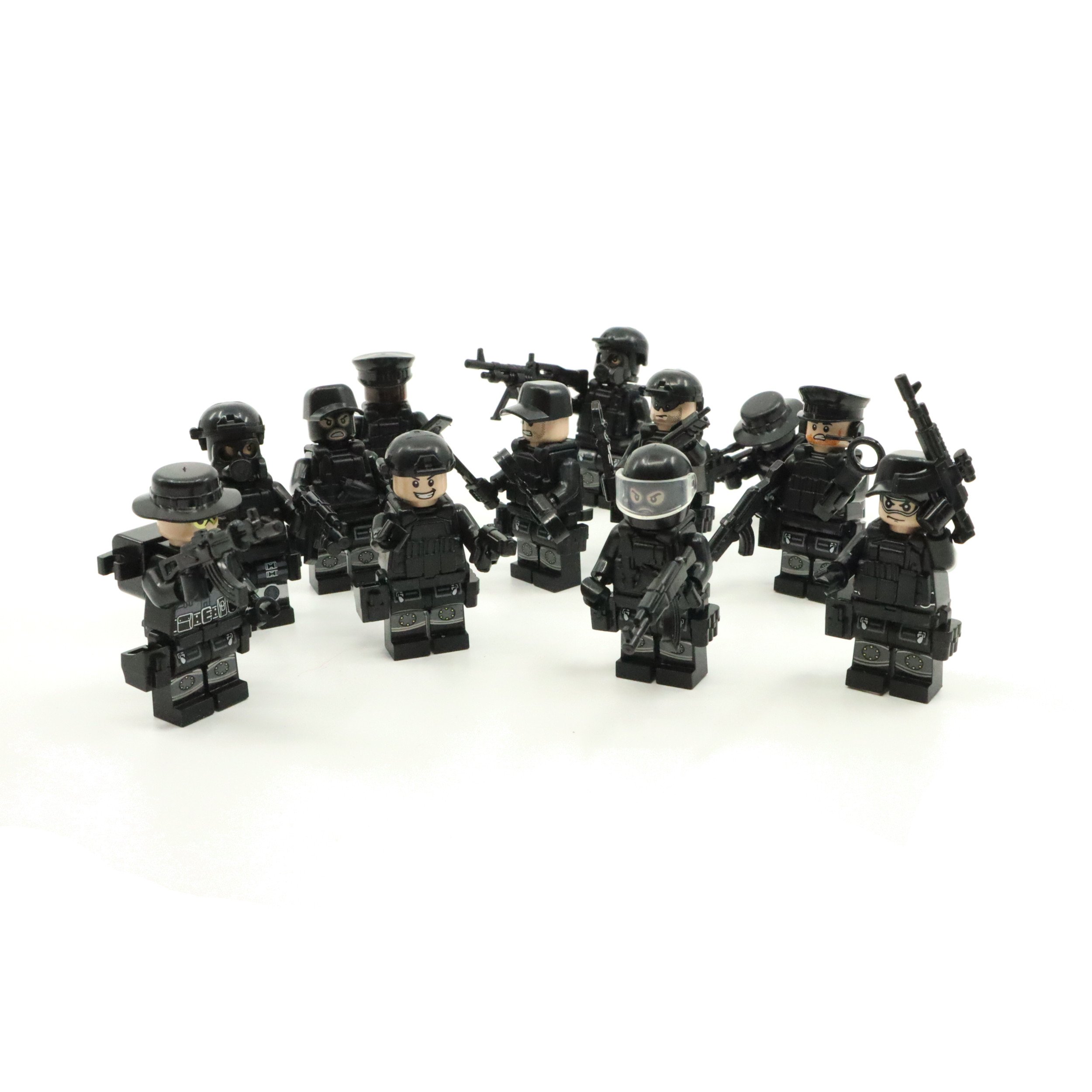 Bricks SWAT Team (12 Figuren) - KawaiiSwiss.com