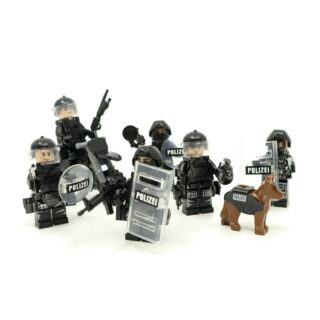 Bricks Polizei Team Militär Bricks