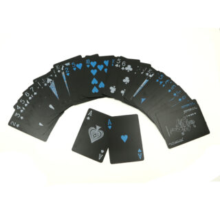 Poker Karten: Neon-Blau Spiele & Spielzeug
