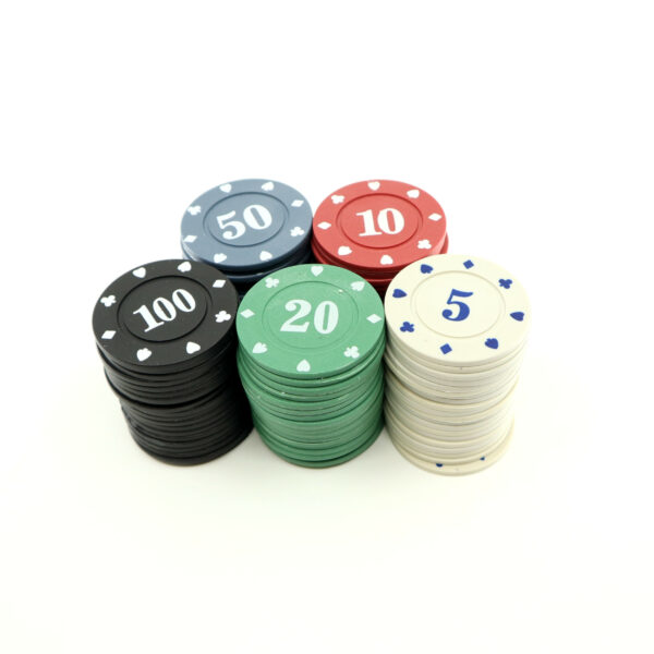 Poker Chips (100 Chips) Spiele & Spielzeug